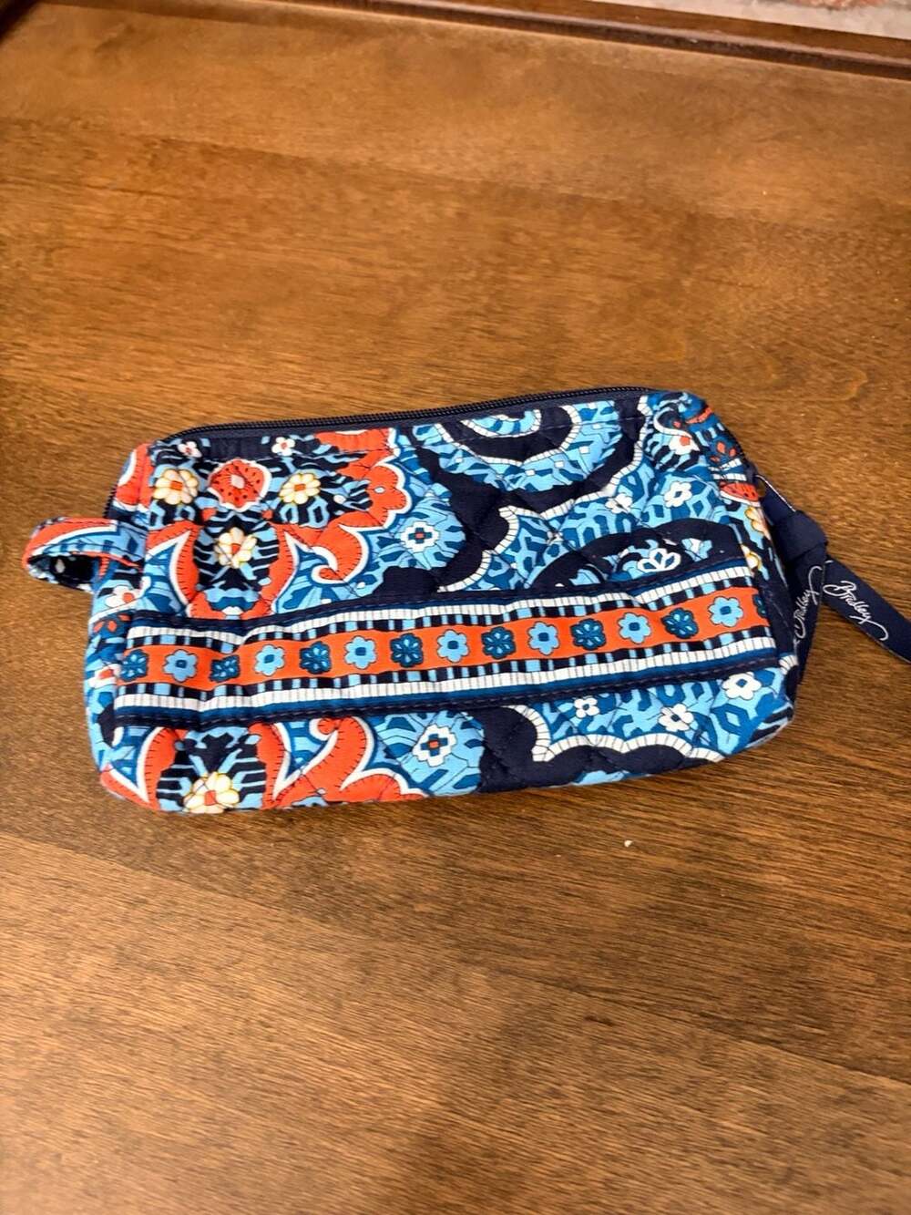 Vera Bradley Marrakesh Quilted Cosmetic Makeup Bag
